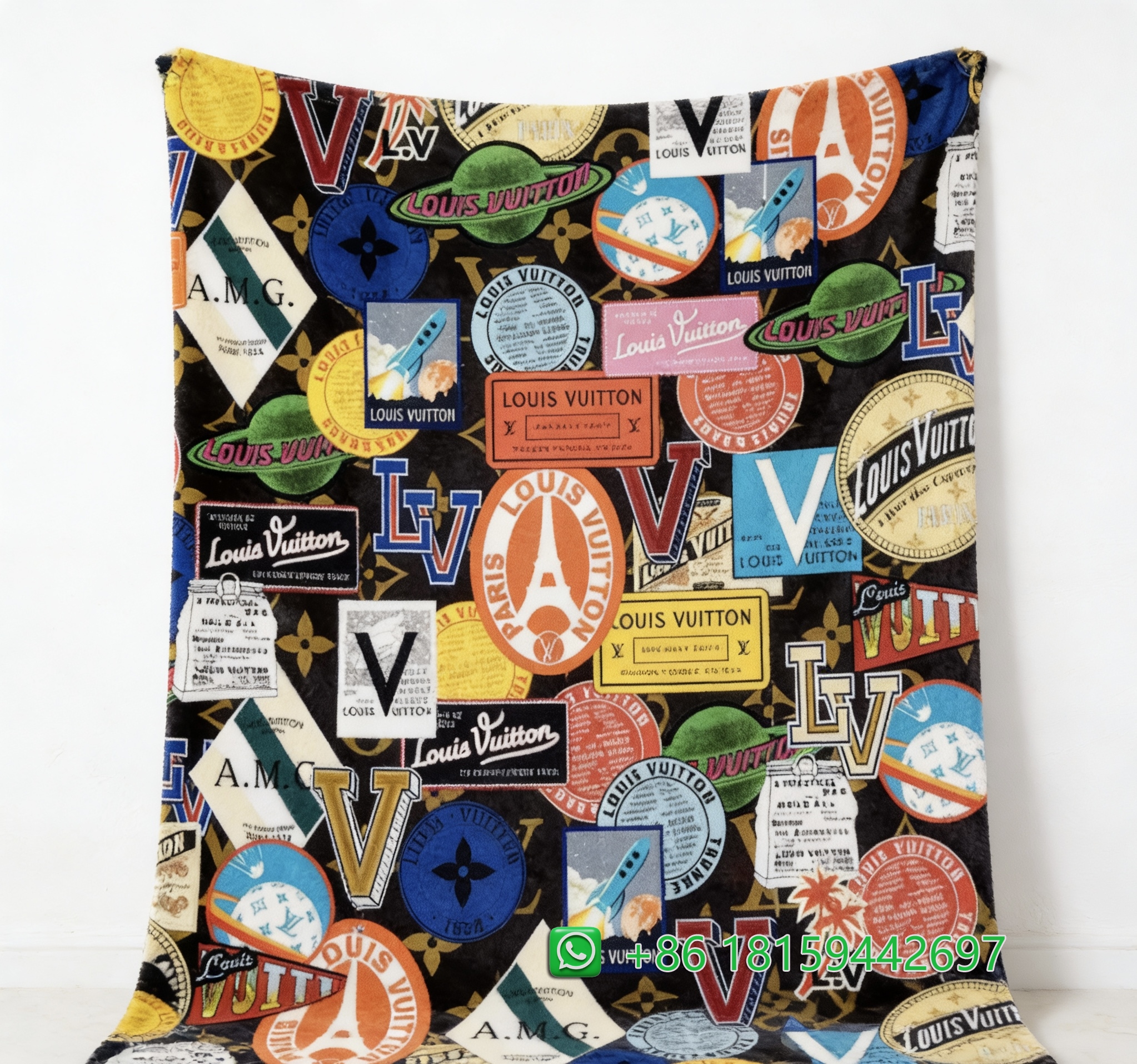 Louis Vuitton Throw Blankets